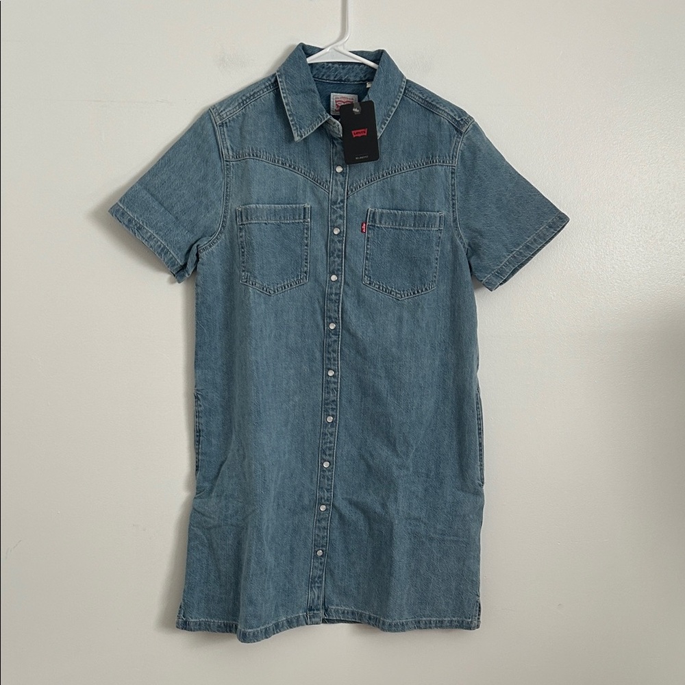 Levi's Classic Blue Denim Dress